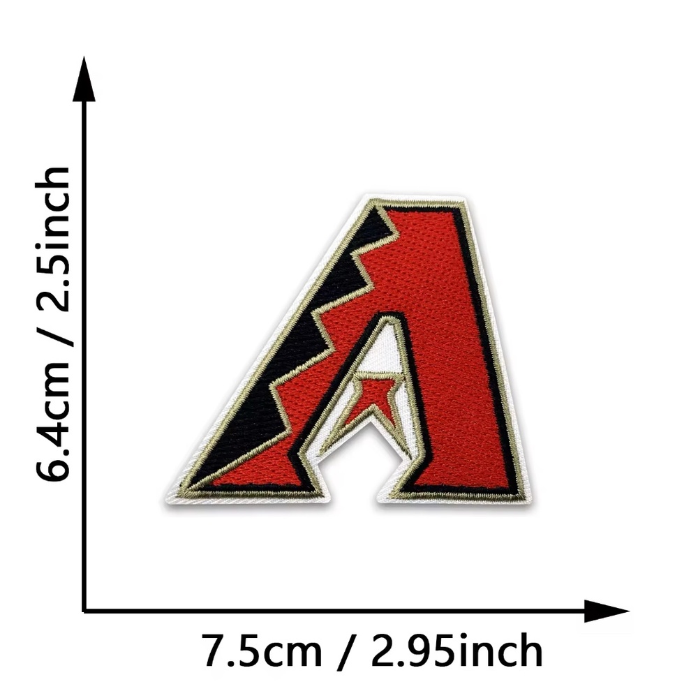 Vintage Arizona Diamondbacks MLB Patches DIY Baseball All Teams Embroidered